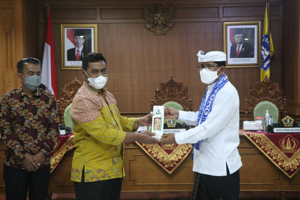 Forkopimda Kabupaten Belitung Kunjungi Puspem Badung